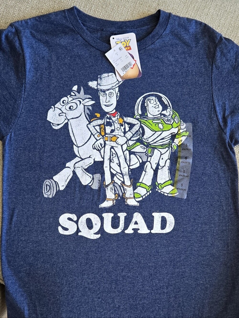 NWT Disney Pixar Toy Story Squad T Shirt Sz: Small